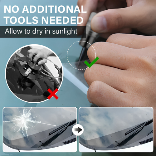 VANFOSSEN GlassFix — Windshield Chip & Crack Repair Kit